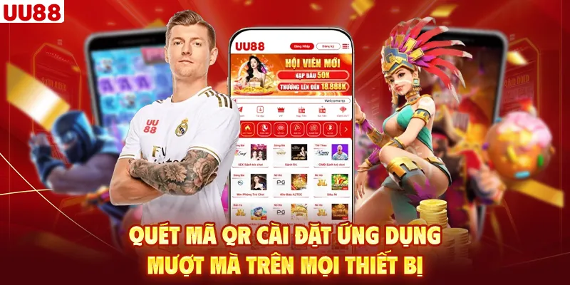 Quét mã QR cài đặt ứng dụng mượt mà trên mọi thiết bị